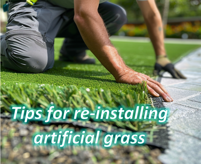 Tips for Re-installing Artificial Grass