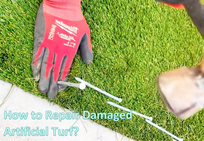 How To Repair Damaged Artificial Turf?
