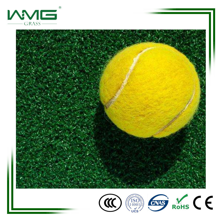 Cheap laying sport artificial grass PE synthetic turf for tennis court